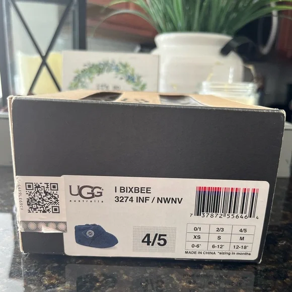 UGG Baby Bixbee Bootie Slippers - Picture 7 of 8